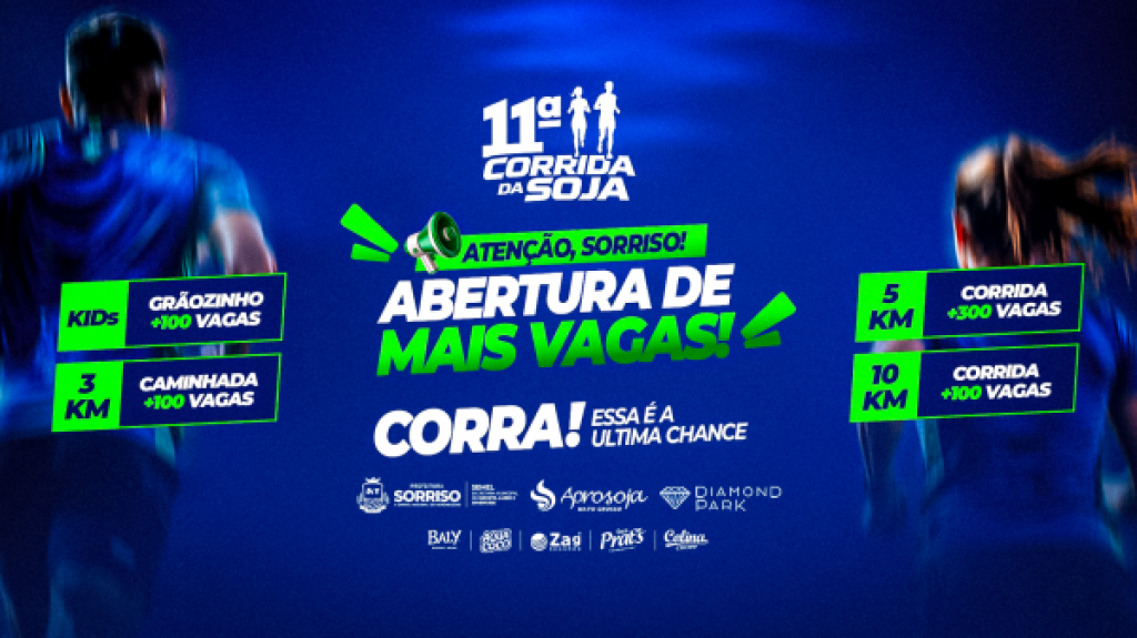 Alta procura leva Prefeitura a abrir novas vagas para Corrida da Soja