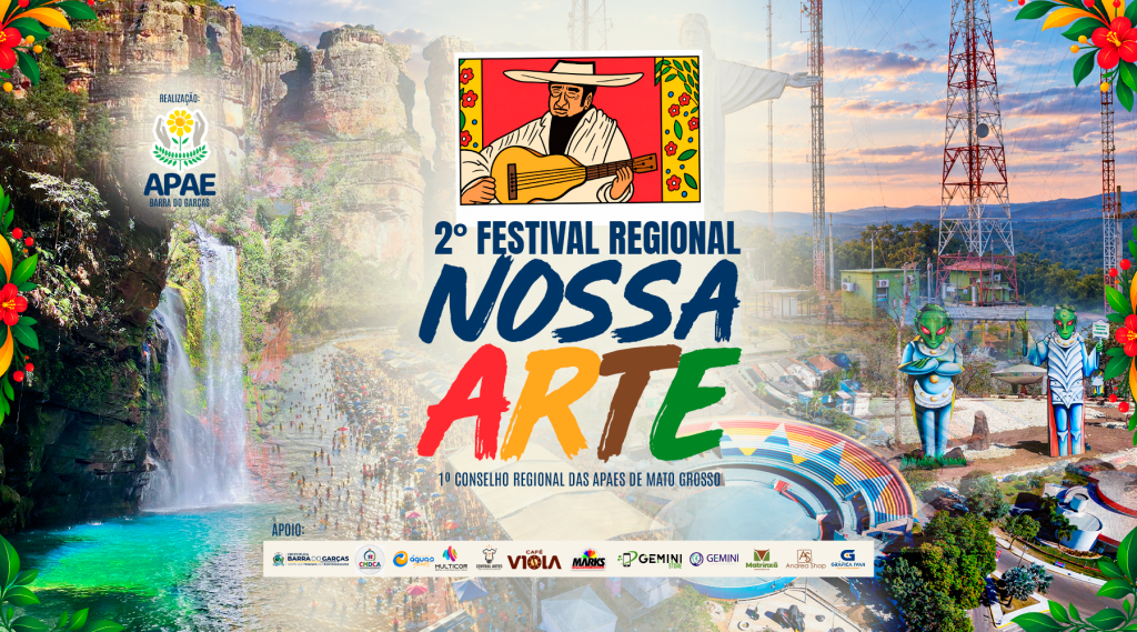 Barra do Garças recebe Festival Regional Nossa Arte nesta quinta-feira